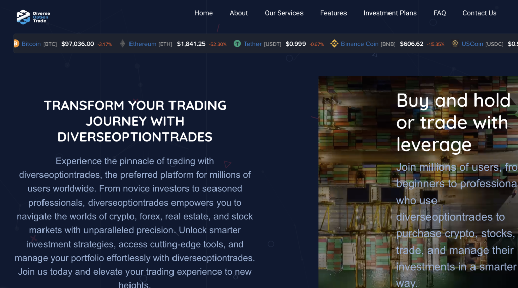 Diverseoptiontrades.online Exposed